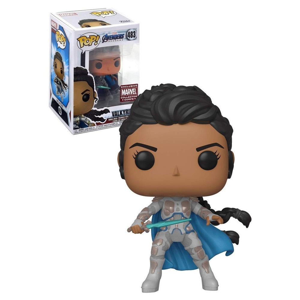 Funko Pop Avengers Endgame Valkyrie 483 Marvel Collector Corps Exclusive New - Picture 4 of 7